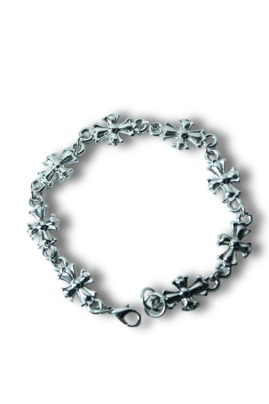 Vintage cross bracelet