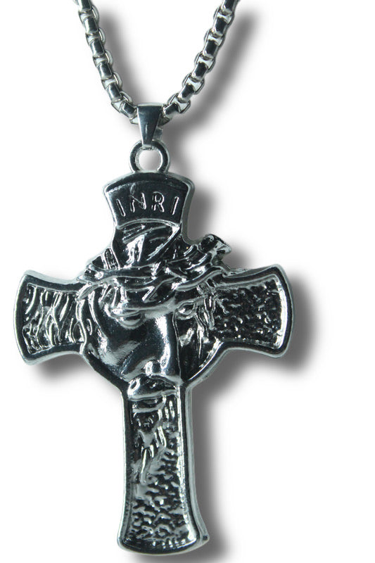 Jesus cross necklace